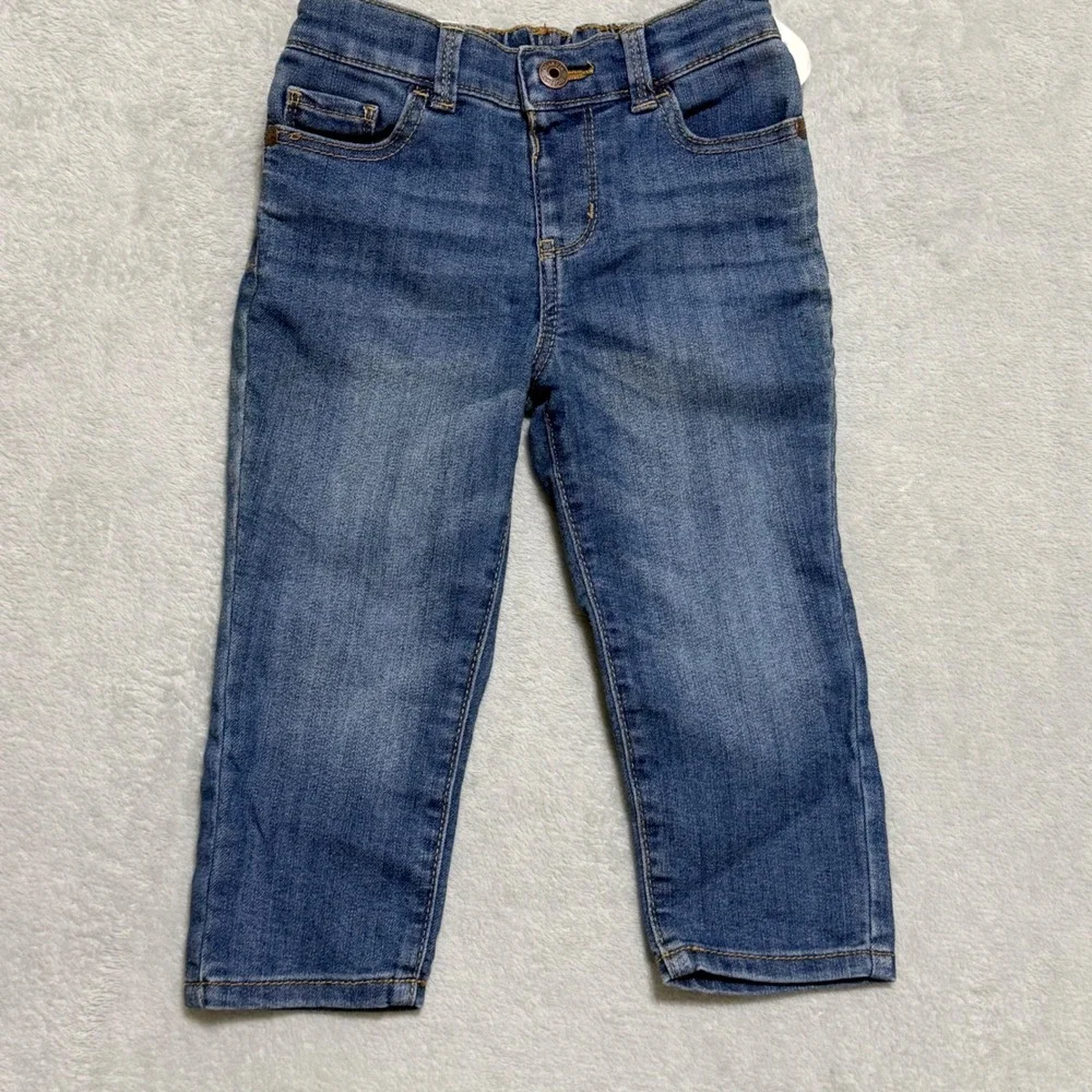 OshKosh B'gosh & Polo Ralph Lauren Jeans Girls 24M Blue Denim Bundle
